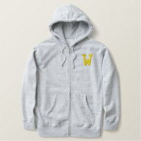 MONOGRAMM SCHREIBEN W EMBROIDERHOODIE