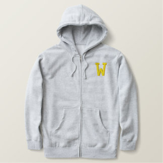 MONOGRAMM SCHREIBEN W EMBROIDERHOODIE BESTICKTER HOODIE