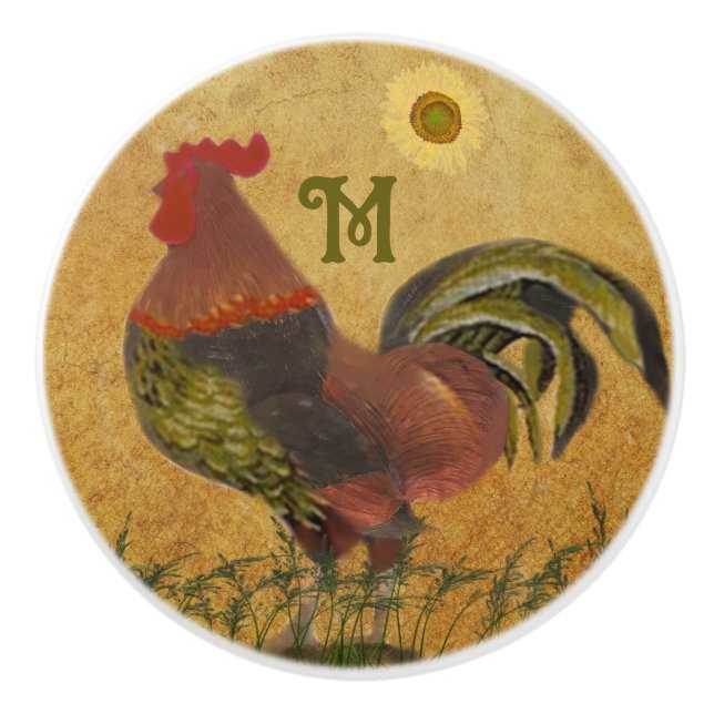 Monogramm-Schubladen für das Proud-Land Keramikknauf (Vorderseite)