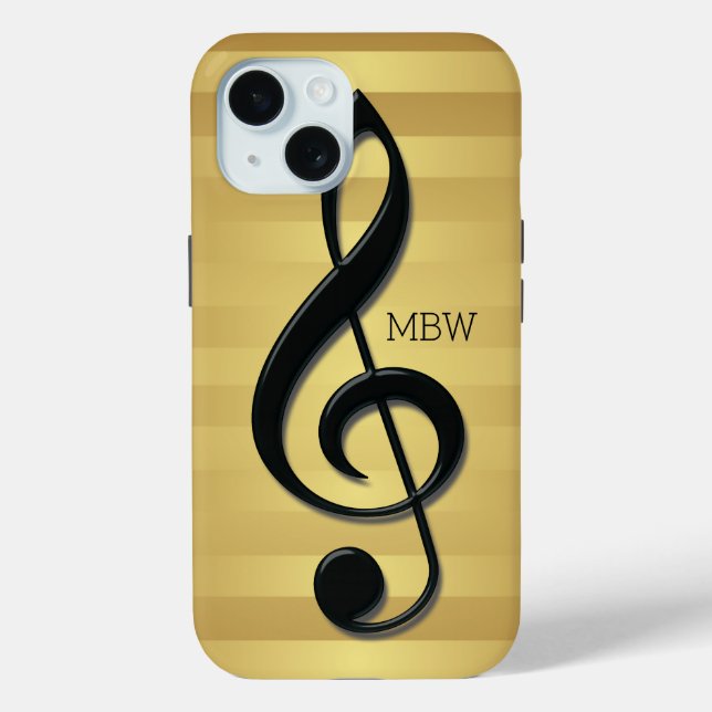 Monogramm Schwarzer Kleber auf goldenen Streifen title_seo2 (Rückseite)
