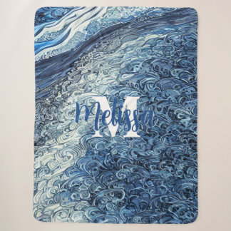 Monogramm Sherpadecke