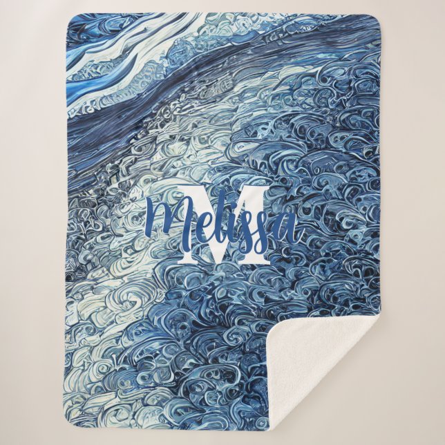 Monogramm Sherpadecke (Vorderseite)