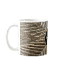 Monogramm-silbernes zuerstgoldmetallischer