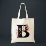 Monogramm Single Letter mit rosa Floral Sprays Tragetasche<br><div class="desc">Diese Tasche verfügt über ein Monogramm mit Single-Buchstaben mit rosa Blumensprays. Klicken Sie zum Personalisieren auf "Anpassen" und dann rechts auf "Text". Als Nächstes drücken Sie "Text bearbeiten". Sie können die Sprays mit Blumen so versetzen,  wie Sie sie gewollt haben. Bitte wählen Sie einen Stil und eine farbige Tasche.</div>