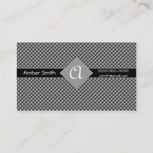 Monogramm Solid Diamond Collection Visitenkarte