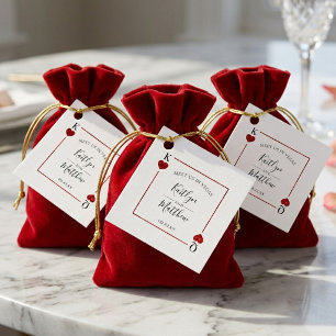 Monogramm-Spielkarten-Hochzeit-Save-the-Date-Karte Geschenkanhänger