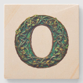 Monogramm Steinuntersetzer