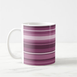 Monogramm-Streifen Kaffeetasse