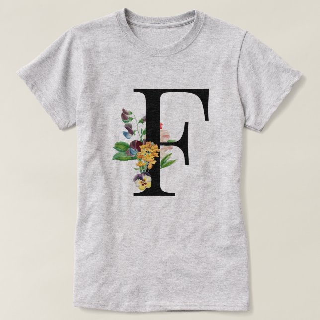 Monogramm T-Shirt (Design vorne)