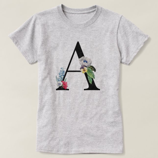 Monogramm T-Shirt (Design vorne)