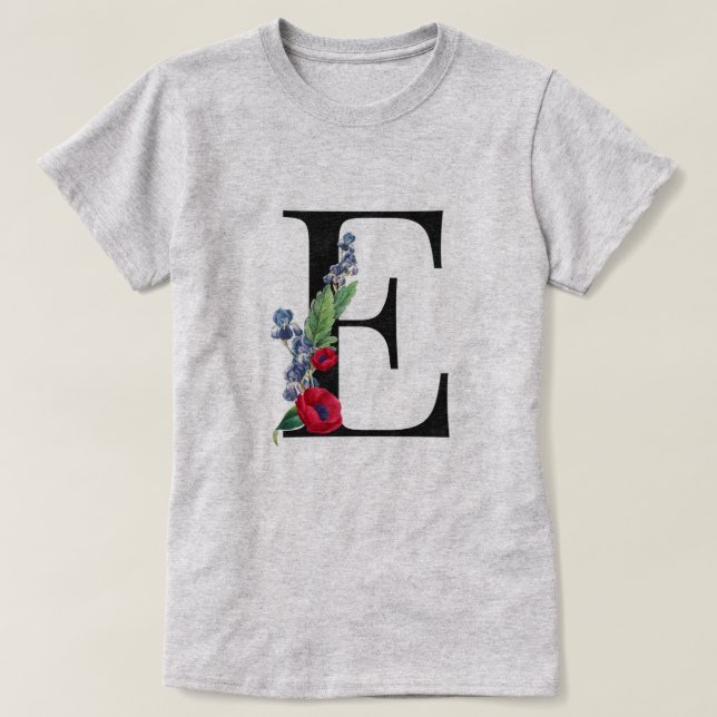 Monogramm T-Shirt (Design vorne)
