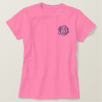 Monogramm-T-Shirt