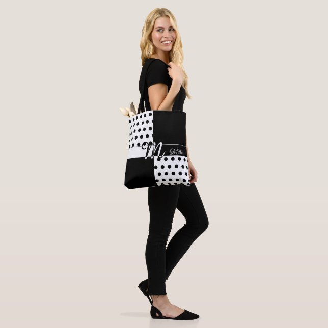 Monogramm Tasche (Am Model)