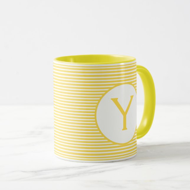 Monogramm Tasse (VorderseiteRechts)