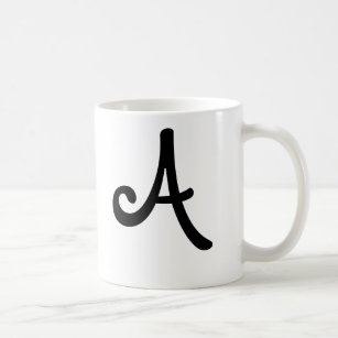 Monogramm-Tasse "A " Kaffeetasse