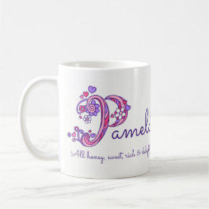 Monogramm-Tasse der Kaffeetasse