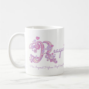Monogramm-Tasse der Kaffeetasse