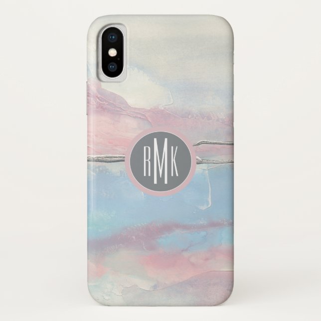 Monogramm| Teil II Case-Mate iPhone Hülle (Rückseite)