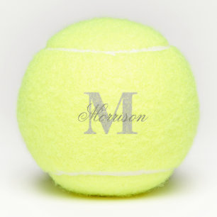 Monogramm Tennisbälle