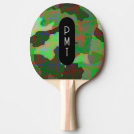 Monogramm Tischtennis Schläger