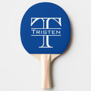 Monogramm Tischtennis Schläger