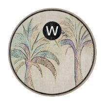 Monogramm Tropenglas-Zuschnitt