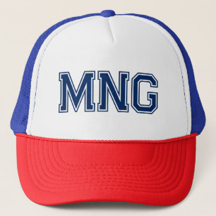 Monogramm Truckerkappe