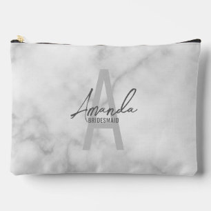 Monogramm und Name der modernen Personalisierten B Zubehörtasche