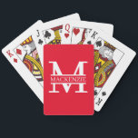 Monogramm und Name Personalisiert Spielkarten<br><div class="desc">DIY Make Your Own personalisiert Play Cards von Ricaso - ändern Sie den Text - fügen Sie Ihre eigenen mit Monogramm Details und Ihren Namen zu diesen Karten. Erhältlich in einer großen Auswahl an Karten-Stilen,  einschließlich Poker,  Tarot und mehr.</div>