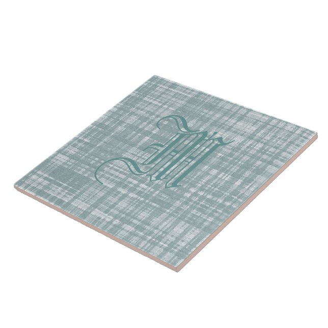 Monogramm und Weave Fliese (Seite)