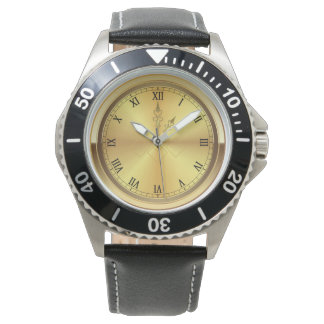 Monogramm Unisex Armbanduhr