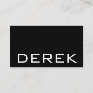 Monogramm-Visitenkarten Visitenkarte