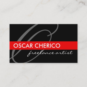 Monogramm-Visitenkarten Visitenkarte