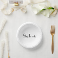 Monogramm-Vorlage Schwarz-weiß Benutzerdefiniert N