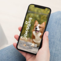 Monogramm-Wandpapier für das personalisierte Foto