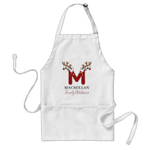 Monogramm Weihnachten Urlaub Passende Familie Opa Schürze