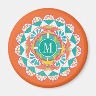 Monogramm Wie Frida IV Magnet