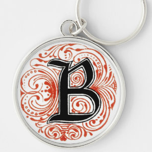 Monogramm "Z" in Rot - Schlüsselanhänger