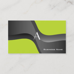 Monogramm-Zeitgenosse-Visitenkarte Visitenkarte