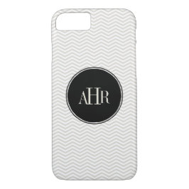 Monogramm Zickzack Muster Case-Mate iPhone Hülle