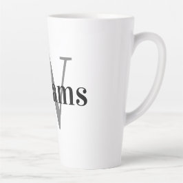 monogrammatisch milchtasse