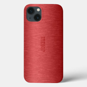 Monogrammatisches Metallisches Rot gebürstetes Alu title_seo2