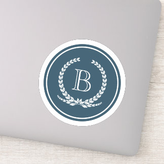 Monogrammdesign Aufkleber
