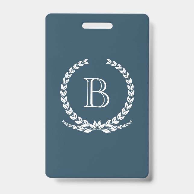 Monogrammdesign Ausweis (Vorderseite)