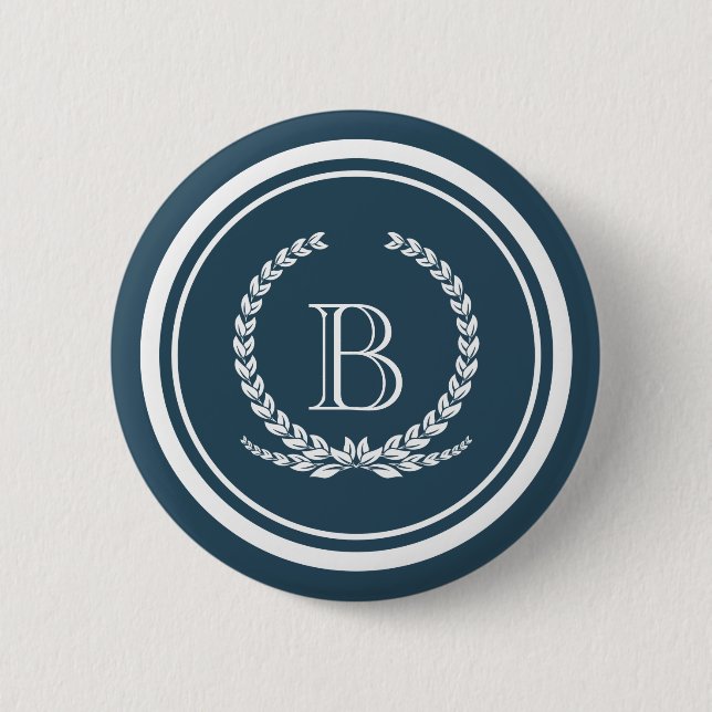 Monogrammdesign Button (Vorderseite)
