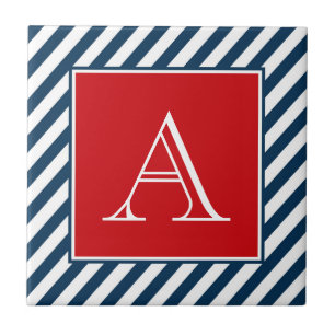 Monogrammdesign Fliese