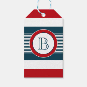 Monogrammdesign Geschenkanhänger