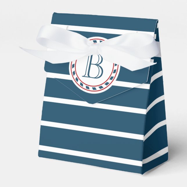 Monogrammdesign Geschenkschachtel (Vorderseite)