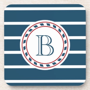 Monogrammdesign Getränkeuntersetzer
