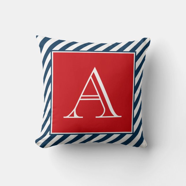 Monogrammdesign Kissen (Vorderseite)